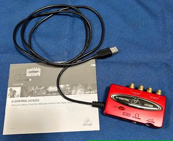 BEHRINGER（ベリンガー） / UCA222 U-CONTROL オーディオインターフェイス