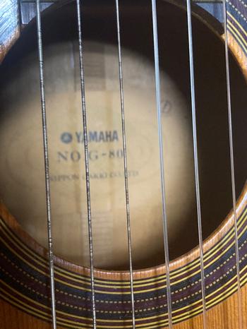 YAMAHA (ヤマハ) / yamaha no g-80