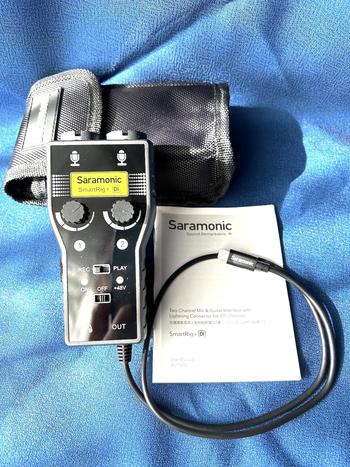 Saramonic（サラモニック） / SmartRig+ Di iOS用オーディオインターフェイス Lightning接続
