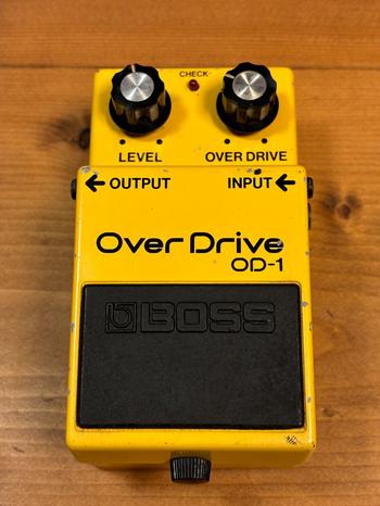 BOSS (ボス) / OD-1 日本製 黒ネジ JRC4558DD 82年製