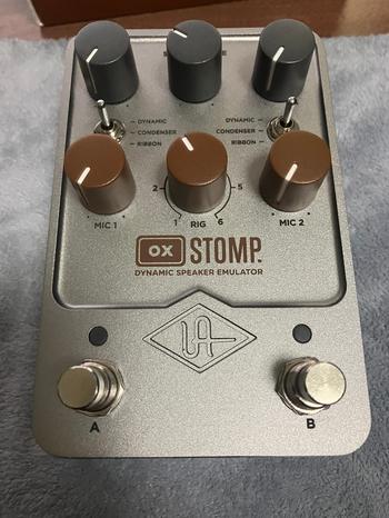UNIVERSAL AUDIO (ユニバーサルオーディオ) / UAFX OX Stomp. Dynamic Speaker Emulator