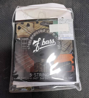 F BASS (エフベース) / F Bass 5 String Set (5STR)　5弦ベース弦 ステンレス 043、063、085、102、128