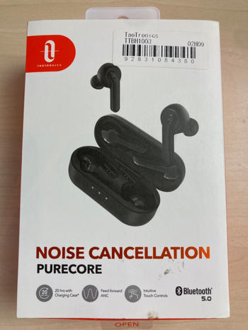 TaoTronics (タオトロニクス) / PURECORE TT-BH1003 ブラック 完全ワイヤレスイヤホン D1110