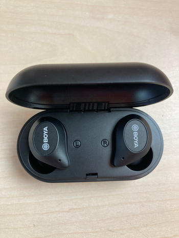 BOYA (ボーヤ) / BY-AP1 ワイヤレスイヤホン ブラック D1111