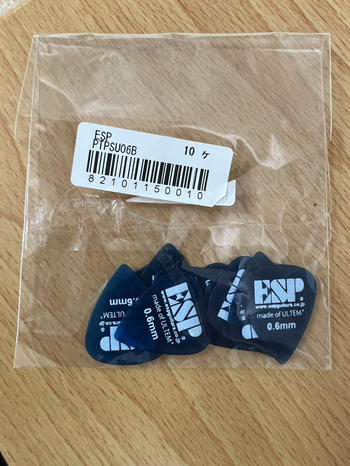 ESP (イーエスピー) / PT-PSU06 B　ギターピック 11枚セット