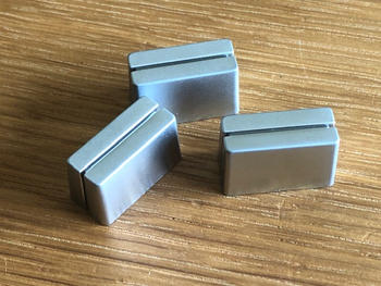 VESTAX (ベスタクス) / スピードノブ-シルバーカラー　３個セット