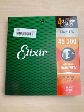 ELIXIR (エリクサー) / NANOWEB Light Long/Stainless #14652 ベース弦 D1223
