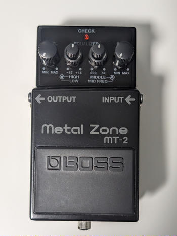 BOSS (ボス) / MT-2-3A Metal Zone 30th Anniversary
