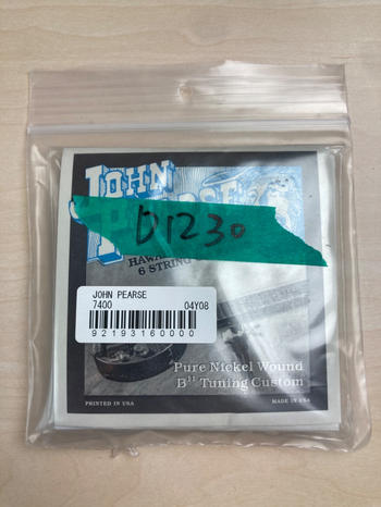 JOHN PEARSE (ジョンピアーズ) / 7400 ハワイアンギター弦 D1230