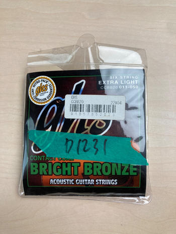 GHS (ジーエイチエス) / CCBB20 CONTACT CORE BRIGHT BRONZE - Extra Light D1231