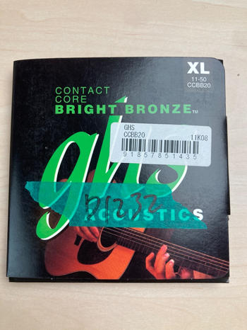 GHS (ジーエイチエス) / CCBB20 CONTACT CORE BRIGHT BRONZE - Extra Light D1232