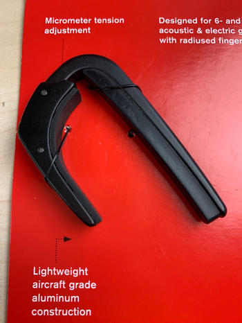 DADDARIO (ダダリオ) / PW-CP-02 アコースティックギター用カポタスト D1239