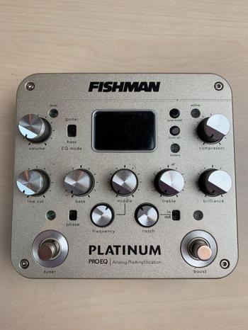 FISHMAN (フィッシュマン) / Platinum Pro EQ/DI Analog Preamp アコースティックギター用プリアンプ/DI D1289