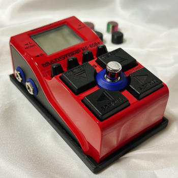 ZOOM (ズーム) / Zoom MS-50G+台座＆スイッチキャップ（取付台／下駄／マジックテープ台）