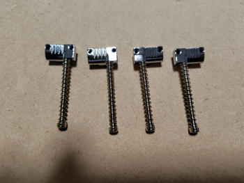 ALLPARTS (オールパーツ) / BP-2071-010 Grooved Saddles for Omega & Badass Bridge Chrome