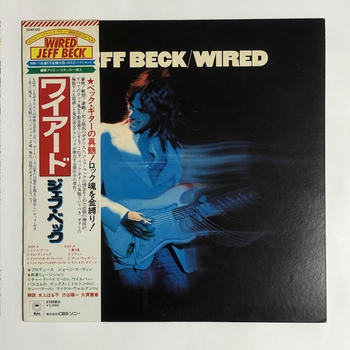 JEFF BECK / LP - 帯付「WIRED」1976初回プレス（ステッカー付Ver.）25AP120 Iron On（中古） 