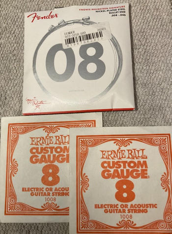 FENDER (フェンダー) / Yngwie Malmsteen Signature Electric Guitar Strings