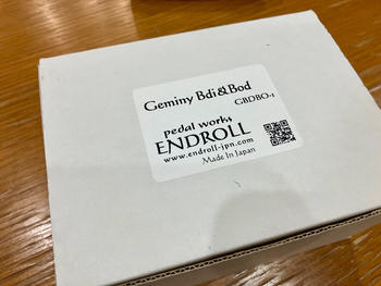 pedal works ENDROLL / Geminy Bdi&Bod