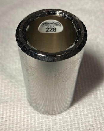 JIM DUNLOP (ジムダンロップ) / 228 BRASS CHROME SLIDE MEDIUM