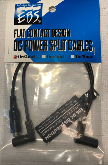 EBS (イービーエス) / DC-2-90F 分岐用DCケーブル 1IN - 2OUT