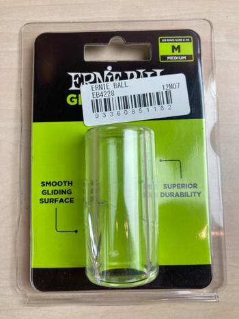 ERNIE BALL (アーニー・ボール) / GLASS GUITAR SLIDE - MEDIUM スライドバー D1416