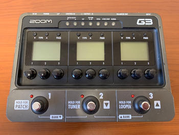 ZOOM (ズーム) / G3 Version 2.0 ギター用エフェクター・アンプシミュレーター E0017