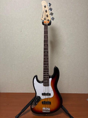 PLAYTECH (プレイテック) / JB420LH Sunburst エレキベース 初心者入門セット 左利き用 E0010