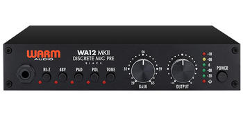 WARM AUDIO (ウォームオーディオ) / WA12 MKII Black マイクプリアンプ アウトレット品