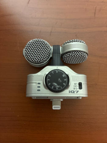 ZOOM (ズーム) / iQ7 MSステレオマイクロフォン E0069