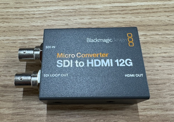 Blackmagic Design (ブラックマジックデザイン) / Micro Converter SDI to HDMI 12G PSU パワーサプライ付き