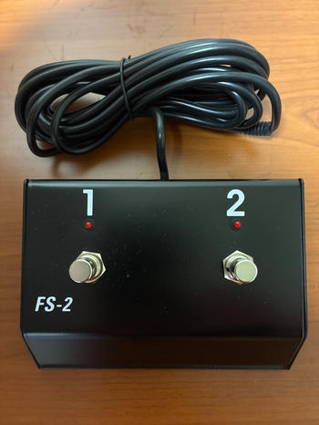 Hughes&Kettner (ヒュースアンドケトナー) / FS-2 2ボタンフットスイッチ E0070