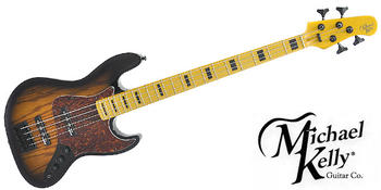 Michael Kelly Guitars (マイケルケリーギターズ) / Element 4 Vintage ZEBRA BURST アウトレット品