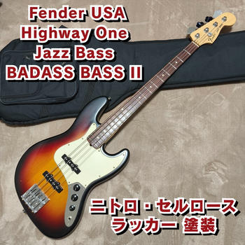 FENDER (フェンダー) / Fender BADASS 極薄 ラッカー 塗装 USA Highway One Jazz Bass 1 ジャズベース