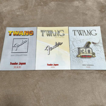 FENDER (フェンダー) / fender JAPAN カタログ 3冊 セット2010 2011 2012 美品 フェンダー ジャパン
