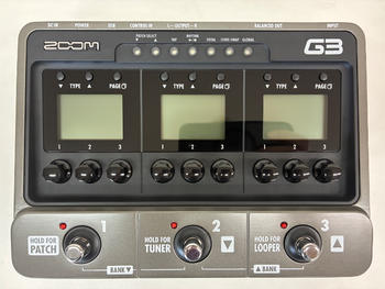 ZOOM (ズーム) / G3 Version 2.0 ギター用エフェクター・アンプシミュレーター E0158