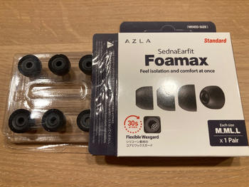 AZLA（アズラ） / SednaEarfit Foamax Standard [ M/ML/Lサイズ各1ペア]