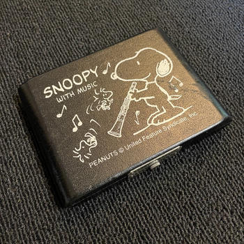 SNOOPY WITH MUSIC (スヌーピーウィズミュージック) / リードケース　クラリネット　美品　 clarinet