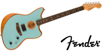 FENDER (フェンダー) / Acoustasonic Player JM RW Ice Blue メーカーアウトレット