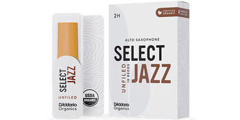 D'Addario Woodwinds (ダダリオウッドウインズ) / アルトサックスリード オーガニック セレクトジャズ 2H ｱﾝﾌｧｲﾙﾄﾞ