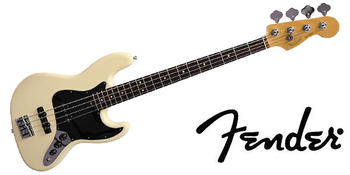 FENDER (フェンダー) / 中古品 American Standard Jazz Bass Olympic White