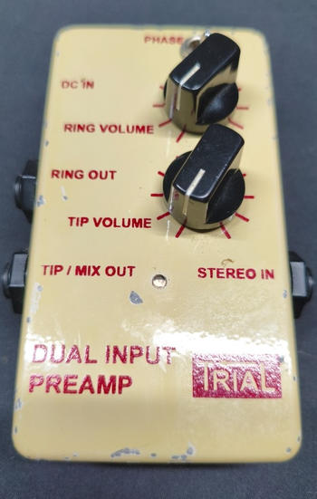 TRIAL (トライアル) / DUAL INPUT PREAMP