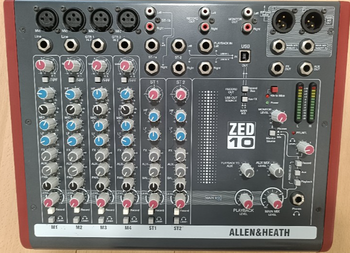 ALLEN&HEATH (アレンアンドヒース) / ZED-10 アナログミキサー
