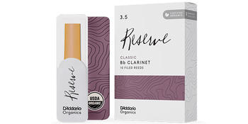 D'Addario Woodwinds (ダダリオウッドウインズ) / Bbクラリネットリード オーガニック レゼルヴ アウトレット品
