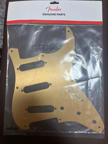 FENDER (フェンダー) / 8-Hole '50s Vintage-Style Stratocaster Pickguard, Gold