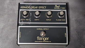 PEARL (パール) / ANALOG DELAY EFFECT / MODEL F-604 Japan Vintage