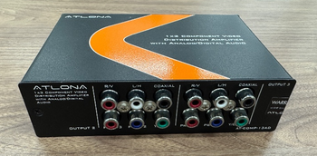 ATLONA / AT-COMP-13AD 1x3 コンポーネントビデオ ディストリビューションアンプ