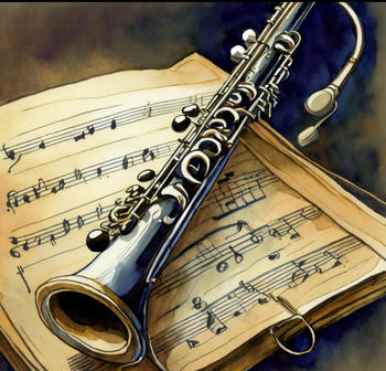 クラリネットやバスクラリネットの演奏を高音質録音で送ります