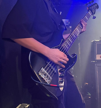 【アンプシミュレーター使用】ベースのライブサポート・演奏代行承ります（急な出演・1曲のみも可）